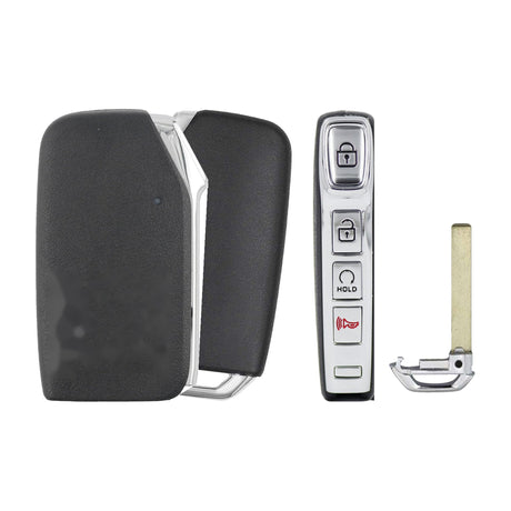 2022-2023 Kia EV6 Smart Key 4-Button Remote Start  PN: 95440-CV020  CQOFN01050 - front, back, side buttons and emergency key