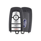 2017-2023 Ford  5-Button Smart Key  PN: 5929500  PEPS  M3N-A2C931426  902 MHz - Brand New, side buttons shown