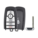 2017-2023 Ford  5-Button Smart Key  PN: 5929500  PEPS  M3N-A2C931426  902 MHz - front, back, side buttons and emergency key