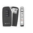 2022-2024 Kia EV6  7-Button Smart Key  PN: 95440-CV010  CQOFD01340 - Brand New, side buttons shown