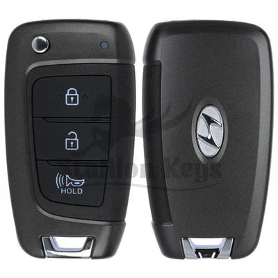 2018-2023 Hyundai Santa Fe / 3-Button Remote Flip Key / PN: 95430-S2200 / TQ8-RKE-4F41 / OEM