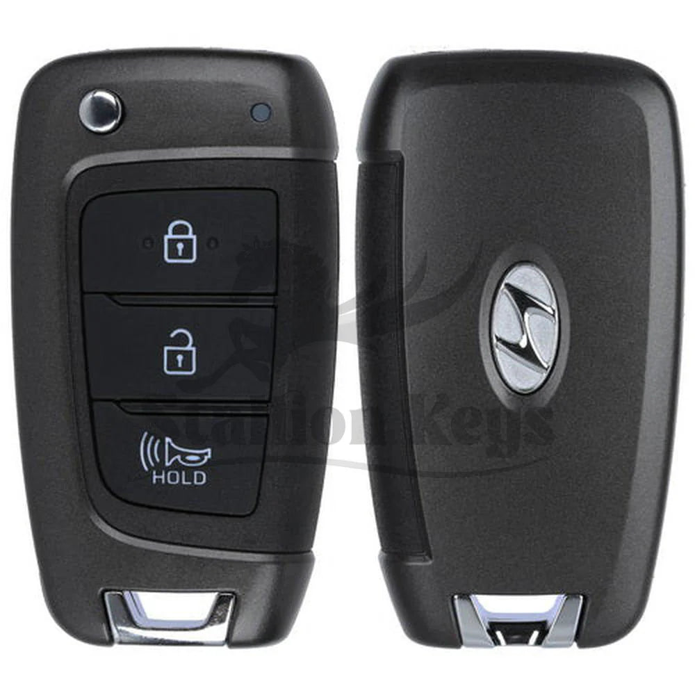 2018-2023 Hyundai Santa Fe / 3-Button Flip Key / PN: 95430-S2300 / TQ8-RKE-4F41 / OEM