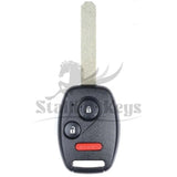 2006-2017 Honda Civic / Odyssey / 3B Remote Head Key / PN: 35111-SVA-305 / N5F-S0084A / AFTERMARKET