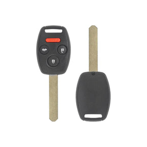 2008-2012 Honda Accord 4-Button Remote Head Key  PN: 35118-TA0-A04  KR55WK49308  Aftermarket - front, back, side buttons and emergency key