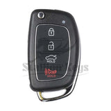 2015-2017 Hyundai Sonata / 4-Button Flip Key / PN: 95430-C1010 / TQ8-RKE-4F16 / AFTERMARKET