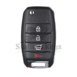 2014-2019 Kia Soul / 4-Button Flip Key / PN: 95430-B2100 / OSLOKA-875T (PS) AFTERMARKET