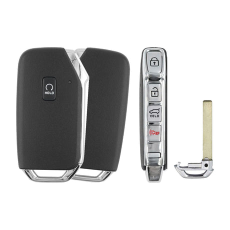 2019-2021 Kia Soul  5-Button Smart Key  PN: 95440-K0300  95440-K0310  SY5MQ4FGE05 - front, back, side buttons and emergency key