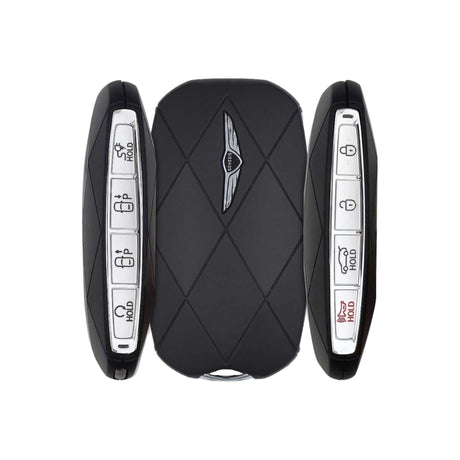 2023-2025 Genesis GV60  8-Button Smart Key  PN: 95440-CU100  TQ8-FOB-4F53U - Brand New, side buttons shown