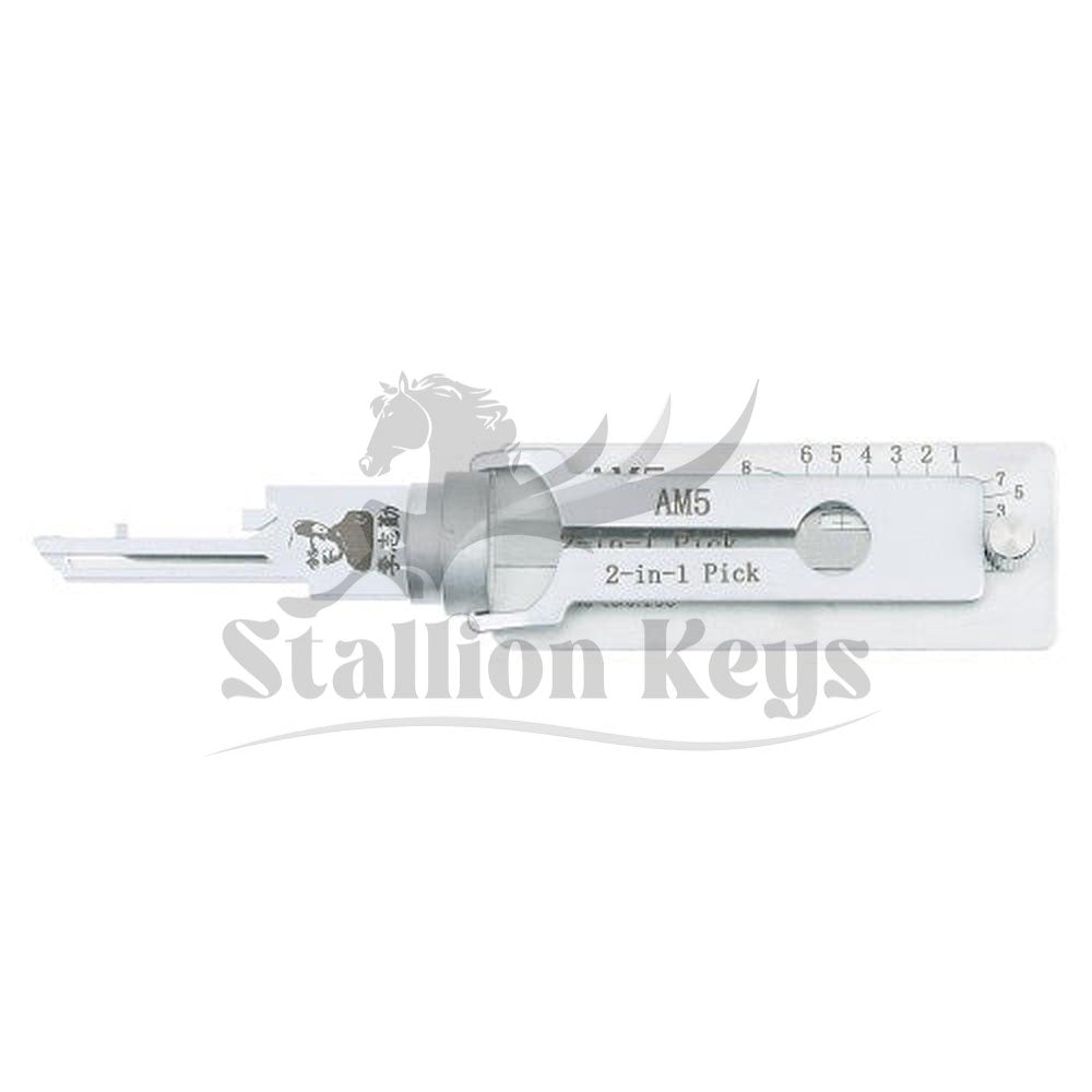 Original Lishi American Padlock 2 In 1 AM5 – Stallion Keys