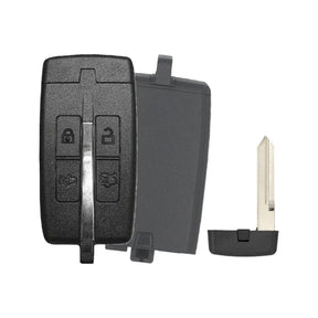 2009-2012 Ford Taurus  Lincoln MKS  MKT  4-Button Smart Key  PN: 5912477  M3N5WY8406 - Recase, no-logo shell with emergency key