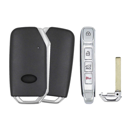 2019-2022 Kia Niro  4-Button Smart Key  PN: 95440-G5010  TQ8-FOB-4F24 (DE PE) - front, back, side buttons and emergency key
