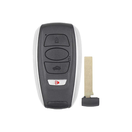 2017-2024 Subaru Forester  Legacy  Outback  4-Button Smart Key  PN: 88835-FL03C  HYQ14AHK - Recase, no-logo shell with emergency key