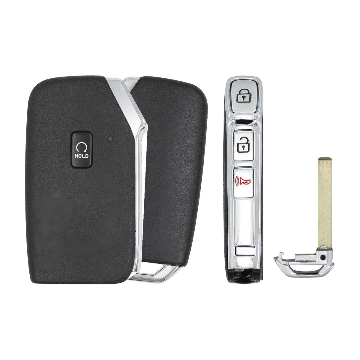 2021-2023 Kia Sorento  4-Button Smart Key  PN: 95440-R5000  SY5MQ4AFGE04 - front, back, side buttons and emergency key