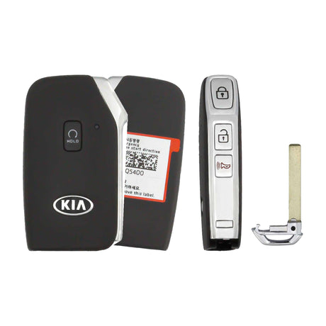 2019-2023 Kia Seltos  4-Button Smart Key  PN: 95440-Q5400  NYOSYEC5FOB1907 - front, back, side buttons and emergency key