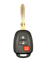 2013-2023 Toyota 4 Runner / RAV4 / Prius C / 3-Button Remote Key / PN:89070-42D30 / HYQ12BDM / H Chip / AFTERMARKET