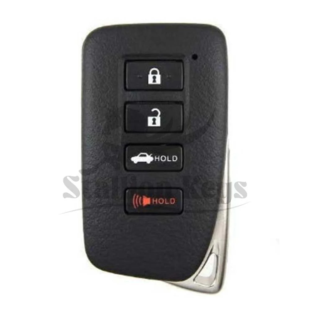 2021-2024 Lexus IS300 / IS350 / RC300 / RC350 / RCF / 4-Button Smart Key / PN: 89904-53E70 / HYQ14FLB / Board 3950 / AFTERMARKET