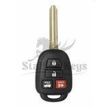 2016-2020 Scion FR-S / Toyota 86 / 4-Button Remote Head Key / PN: SU003-05282 / HYQ12BEL / SCION G Chip / AFTERMARKET