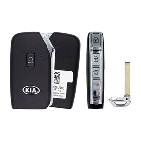 2020-2021 Kia Telluride  5-Button Smart Key  PN: 95440-S9200  TQ8-FOB-4F34 - front, back, side buttons and emergency key