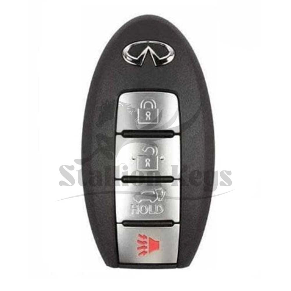 2011-2013 Infiniti QX56 / 4-Button Smart Key / PN: 285E3-1LL0D / CWTWB ...