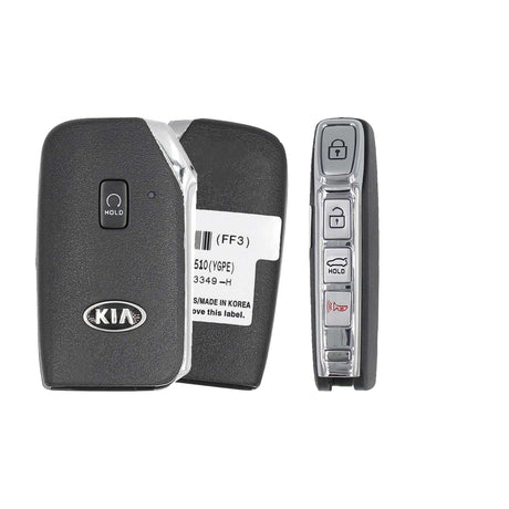 2020 Kia Cadenza  5-Button Smart Key  PN: 95440-F6510  TQ8-FOB-4F34 - Brand New, side buttons shown