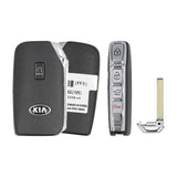 2020 Kia Cadenza  5-Button Smart Key  PN: 95440-F6510  TQ8-FOB-4F34 - front, back, side buttons and emergency key
