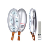 2022-2025 Hyundai Ioniq 6  5-Button Smart Key  PN: 95440-KL000  NYOMBEC7FOB2208 - front, back, side buttons and emergency key