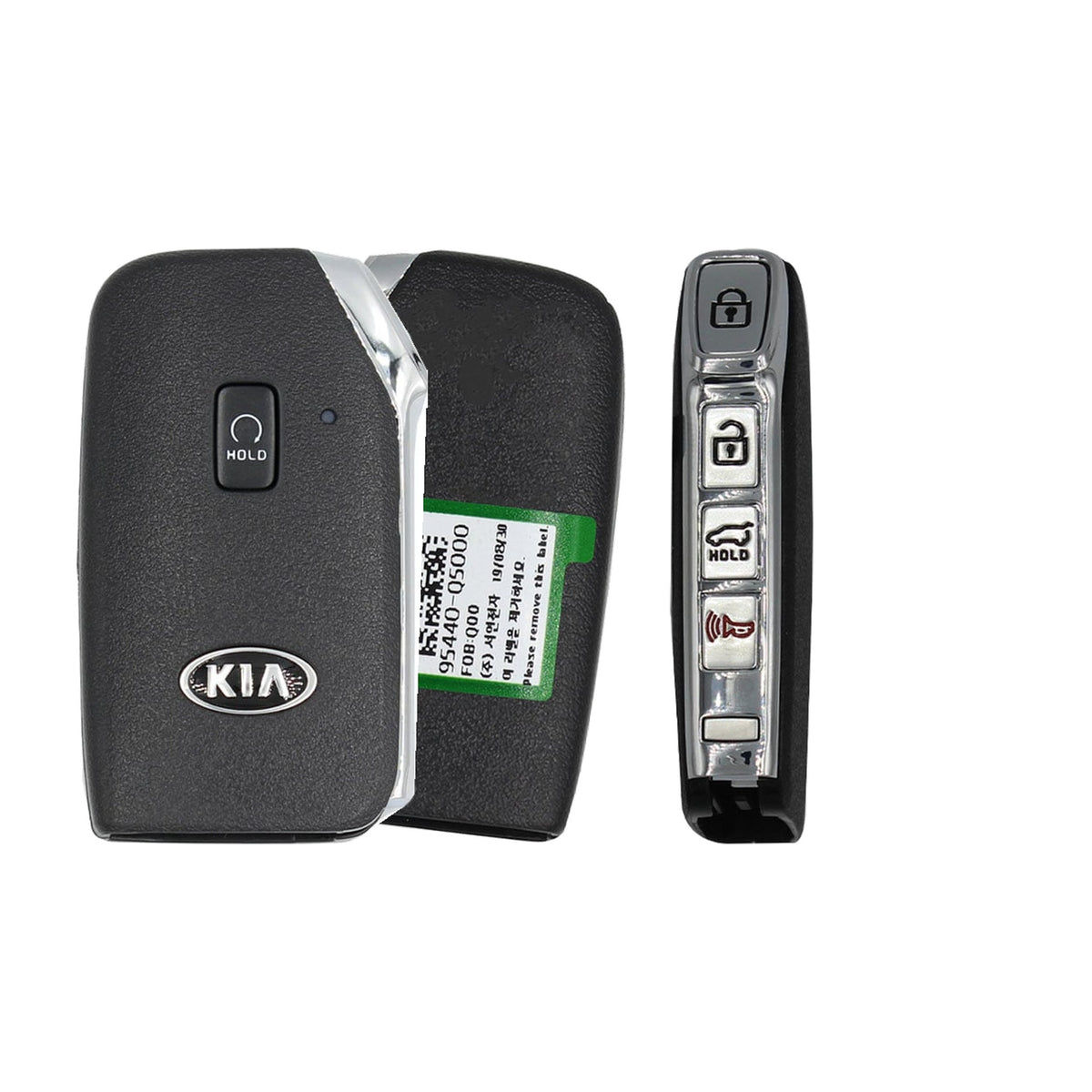 2020-2021 Kia Seltos  5-Button Smart Key  PN: 95440-Q5000  NYOSYEK4TX1907 - Brand New, side buttons shown
