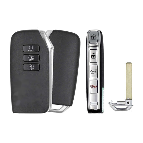 2020-2021 Kia Sorento  7-Button Smart Key  PN: 95440-P2200  SY5MQ4FGE07 - front, back, side buttons and emergency key