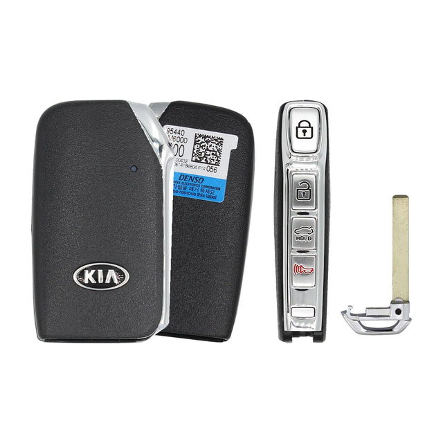 2019-2023 Kia Forte 4-Button Smart Key  PN: 95440-M6000  95440-M6001  CQOFD00430 - front, back, side buttons and emergency key
