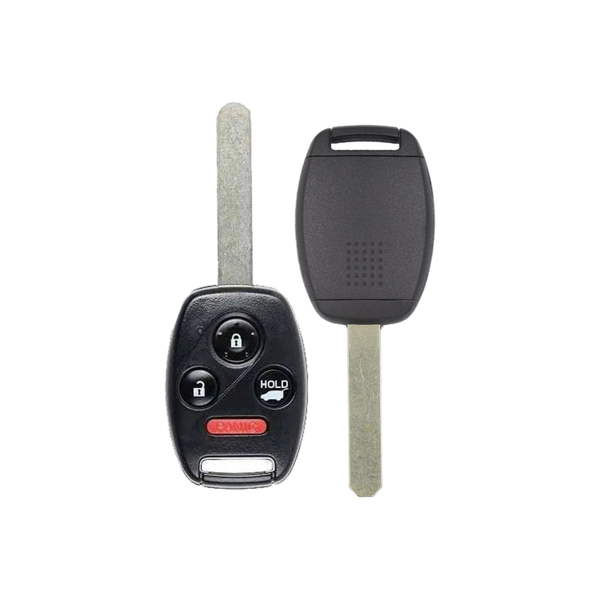 2012-2015 Honda Pilot 4-Button Remote Head Key w/ Glass Hatch  PN: 35118-SZA-A41  KR55WK49308 - Recase, no-logo shell