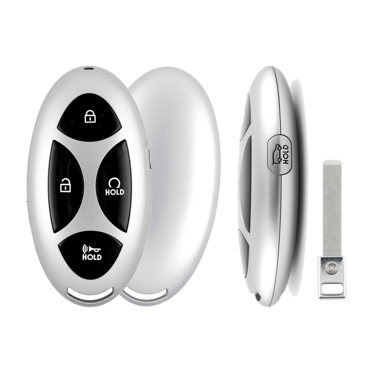 2023-2026 Hyundai Santa Fe  5-Button Smart Key  PN: 95440-P6050  TQ8-FOB-4F89U44 - front, back, side buttons and emergency key