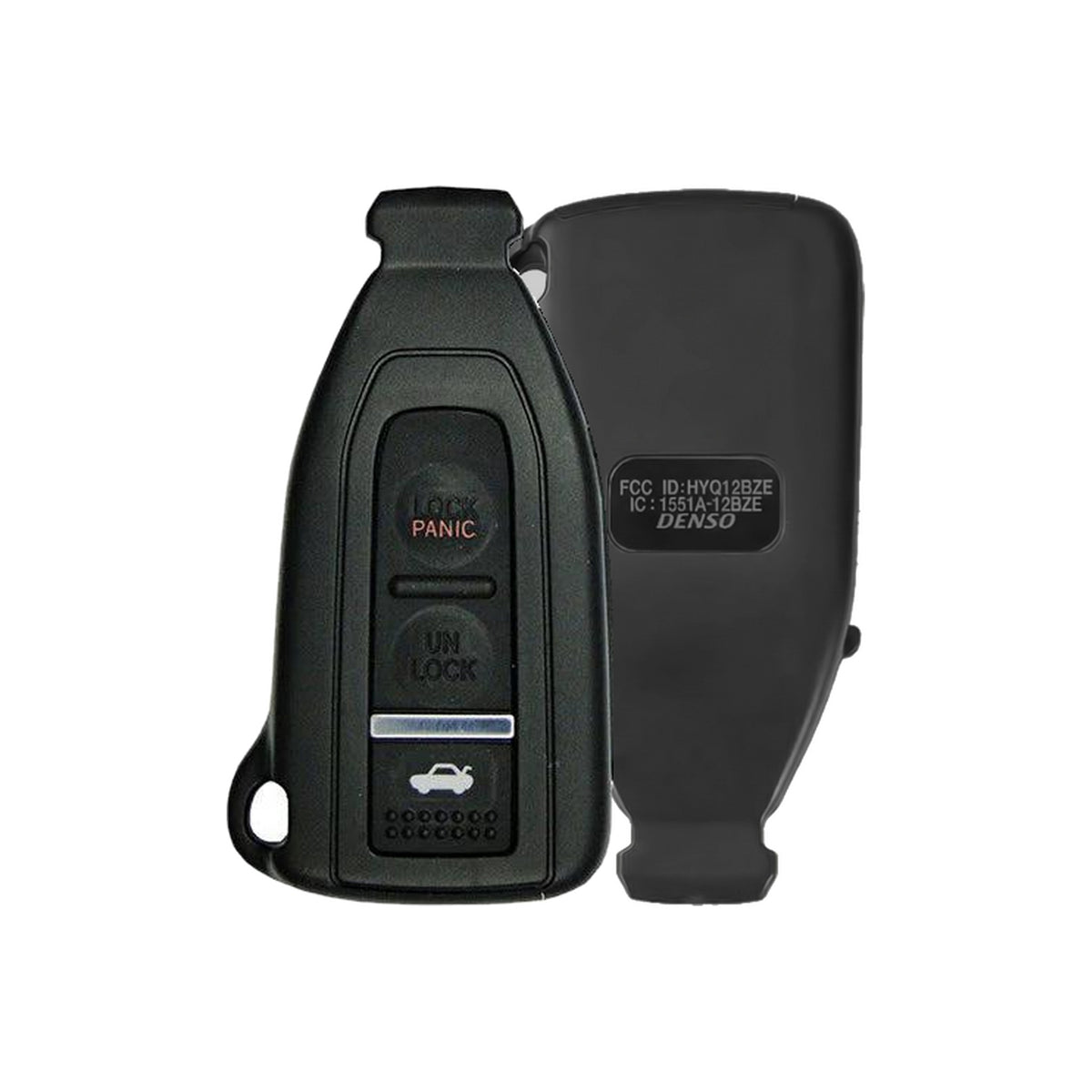 2004-2006 Lexus LS430  3-Button Smart Key  PN: 89994-50241  HYQ12BZE - Recase, no-logo shell with emergency key