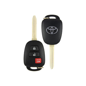 2021-2022 Toyota Tacoma  3-Button Remote Head Key  PN: 89070-04060  HYQ12BGG  H Chip - front and back
