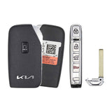 2024-2025 Kia EV6 Smart Key 5-Button Hatch  Remote Start  PN: 95440-CV001  CQOFD00790 - front, back, side buttons and emergency key