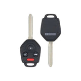 2019-2024 Subaru Forester  Impreza  Crosstrek  4-Button Remote Key  PN: 57497-XC01B  CWTB1G077  H Chip w/ Gray Interior - Recase, no-logo shell