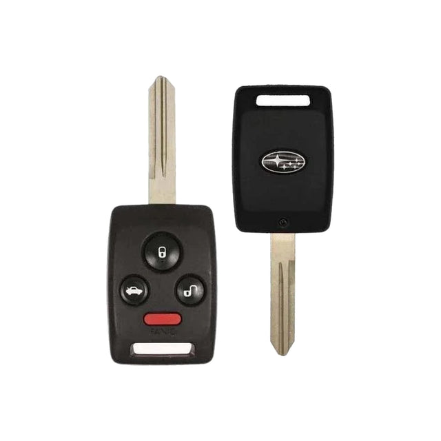 2006-2009 Subaru Tribeca  Legacy  4-Button Remote Head Key  PN: 57497-AG35A  CWTWBU745 - front and back