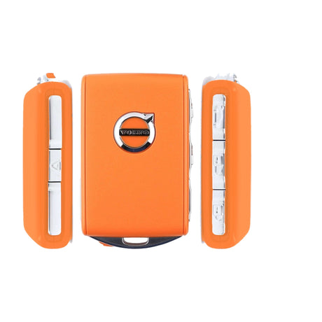 2016-2026 Volvo  4-Button Smart Key  PN: 31652604  YGOHUF8423  433 MHz - Brand New, side buttons shown