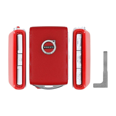 2016-2026 Volvo  4-Button Smart Key  PN: 31652604  YGOHUF8423  433 MHz - front, back, side buttons and emergency key