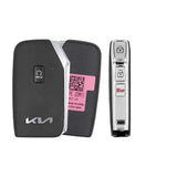 2022-2023 Kia Stinger  4-Button Smart Key  PN: 95440-J5551  TQ8-FOB-4F46 - Brand New, side buttons shown