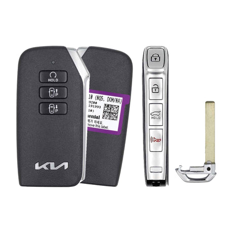 2022-2025 Kia Sportage Smart Key 7-Button  SY5MQ4FGE07  PN: 95440-P1210 - front, back, side buttons and emergency key
