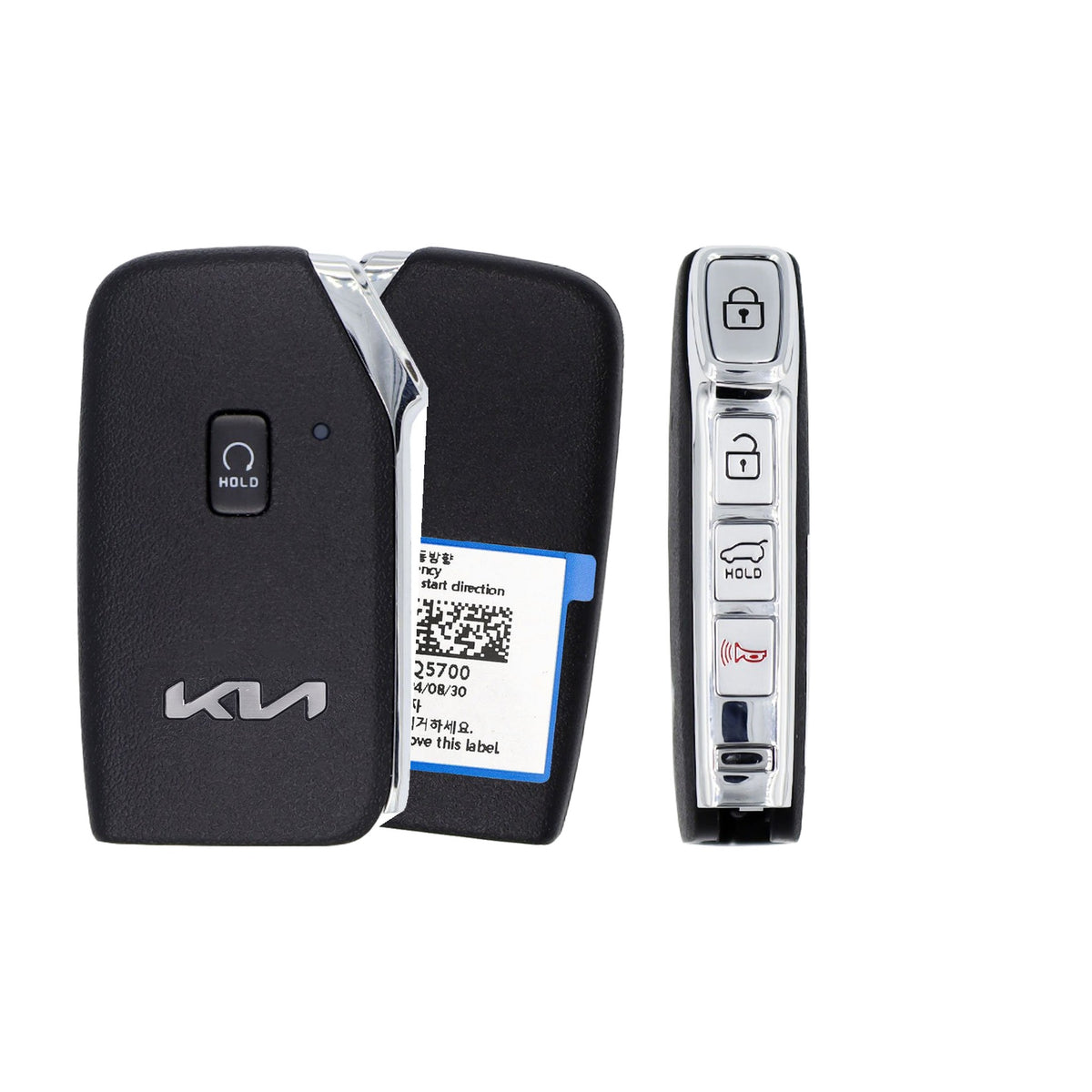 2022-2026 Kia Seltos Smart Key 5-Button-Remote Start  PN: 95440-Q5700  NYOSYEC5FOB1907 - Brand New, side buttons shown