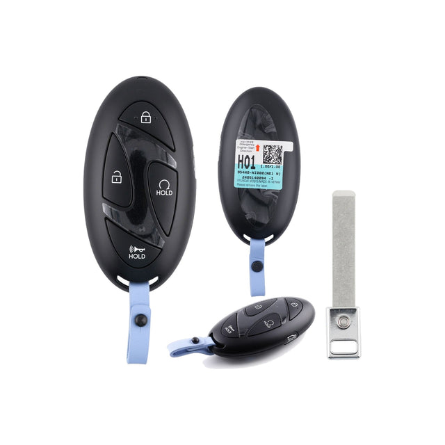 2024-2026 Hyundai Ioniq  5-Button Smart Key  PN: 95440-NI000  TQ8-FOB-4F89U44 - both button edges, back and emergency key