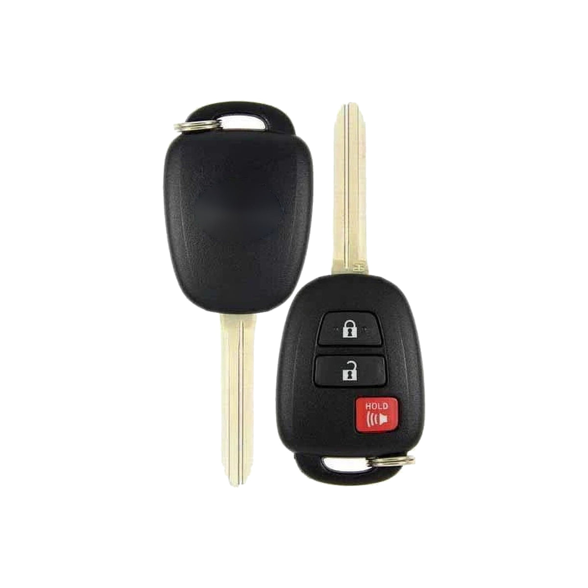 2013-2021 Toyota Highlander  RAV4  3-Button Remote Head Key  PN: 89070-0C050  GQ4-52T  H Chip - Recase, no-logo shell