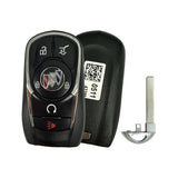 Buick 13530511 5-Button Smart Key HYQ4ES - Genuine OEM with emergency key