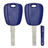Fiat | Ram Transponder Key Shell | SIP22 | 2 Pack