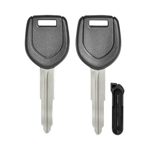 Mitsubishi Transponder Key Shell | MIT17 MIT3 | 2 Pack