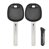 GTL - Lexus TOY40/LXP90 Transponder Key Shell Long Blade (2Pack)