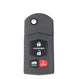 2004-2011 Mazda 6 / RX8 / 4-Button Flip Key / PN: GP7A-67-5RYB / KPU41788 / AFTERMARKET