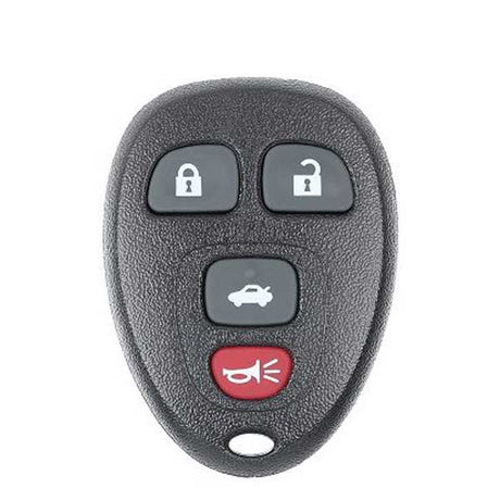 2004-2012 GM 4-Button Keyless Entry Remote | KOBGT04A | 15252034 | Aftermarket