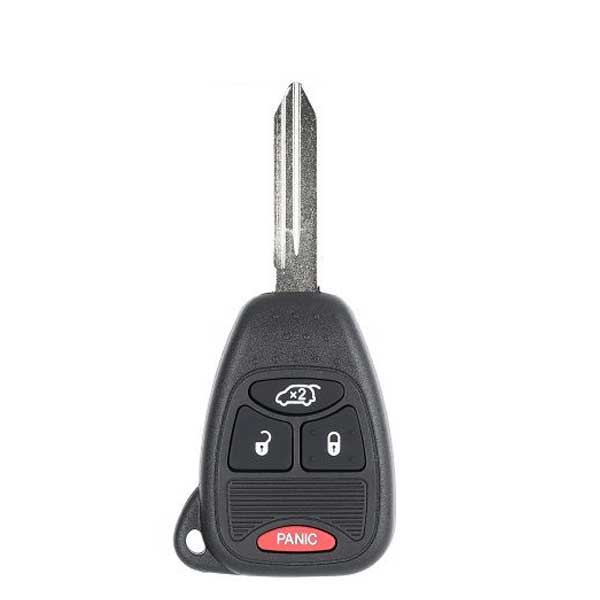2004-2017 Chrysler / Dodge / Jeep / 4-Button Remote Head Key / PN: AX00010690 / OHT692427AA / AFTERMARKET